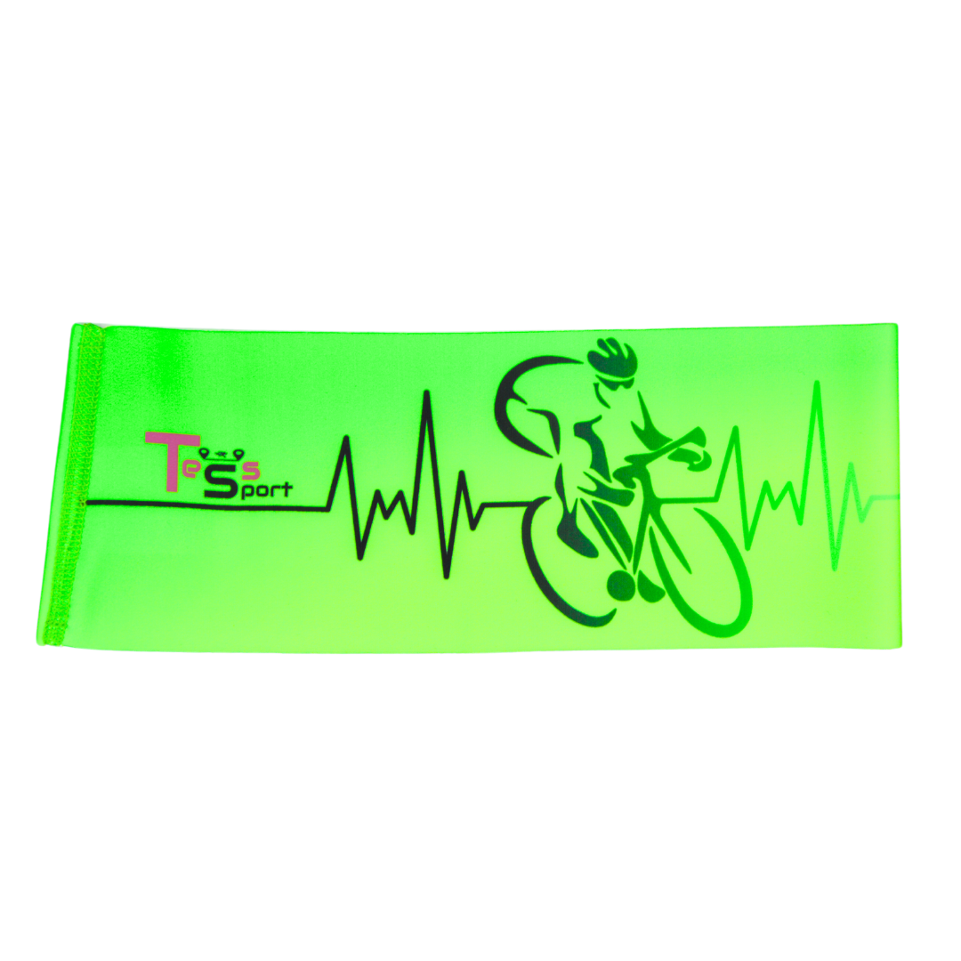 Čelenka TessSport Road Cycling Lime Kids